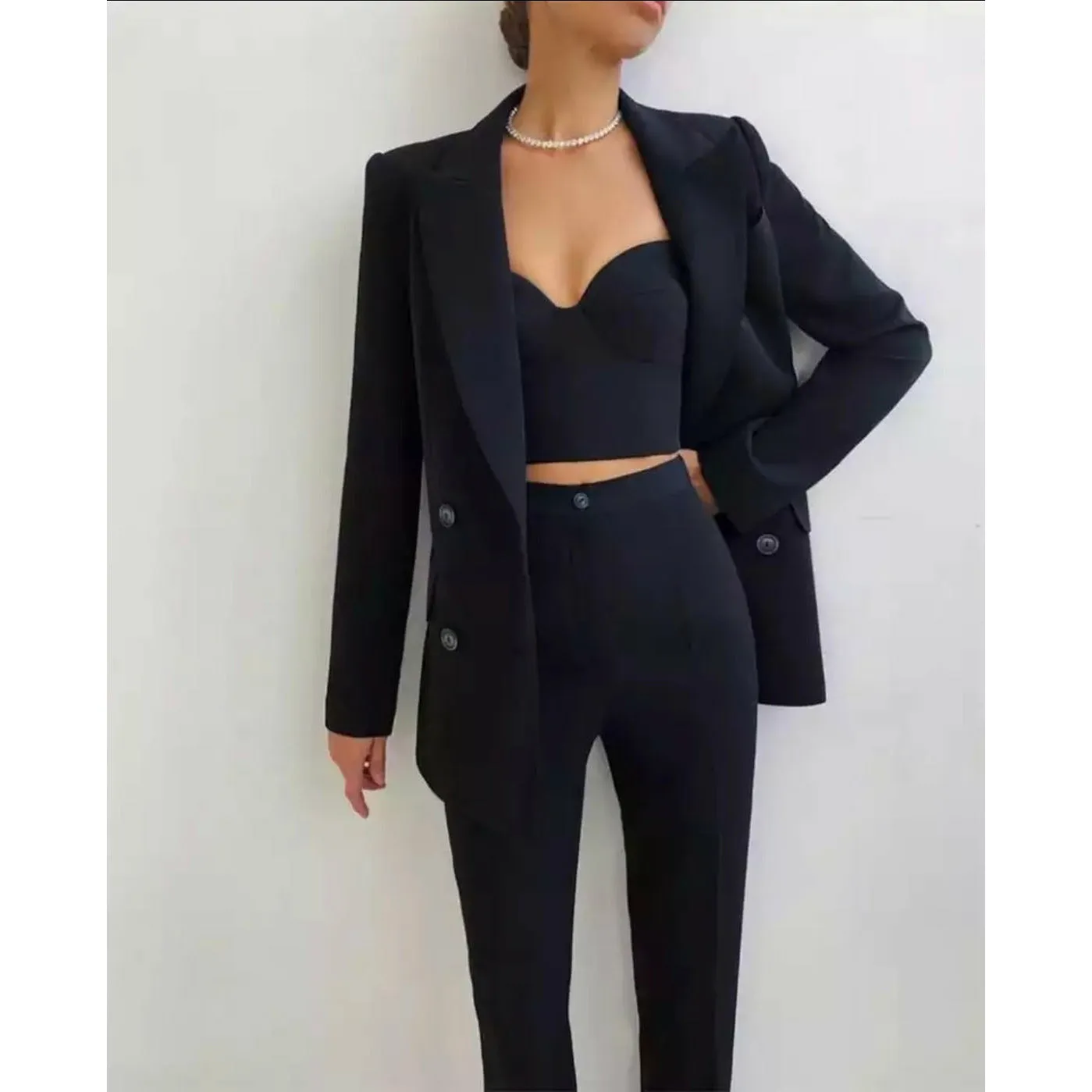 3 Pieces Fashion Women Suits