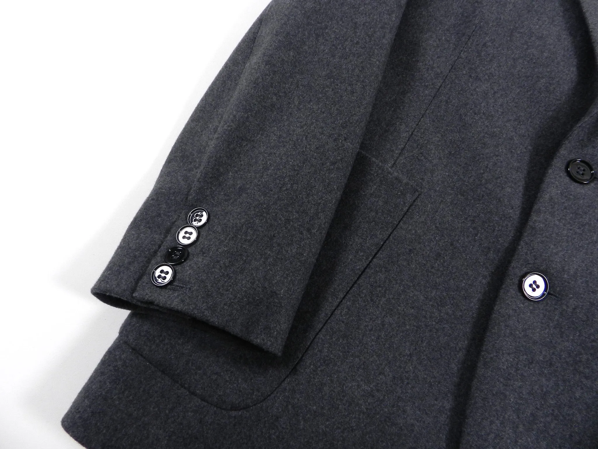 Acne Studios Two Piece Wool Grey Suit - 38