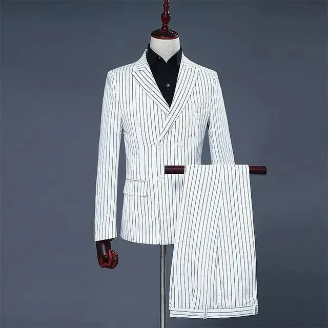 Birdman Two-Piece Striped Suit