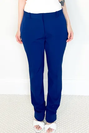 blue wool trousers L RRP £250