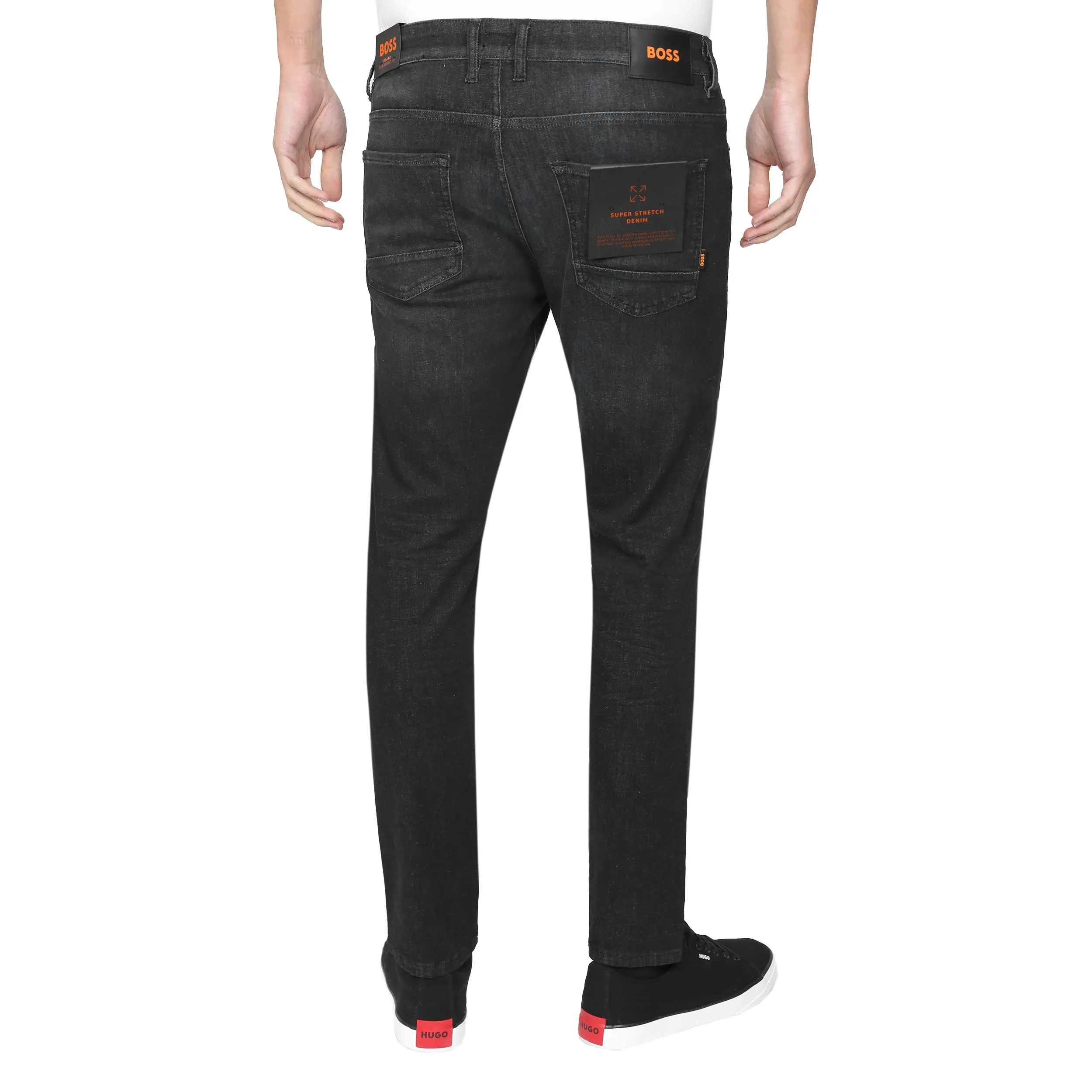 BOSS Delano BC P Jean in Charcoal