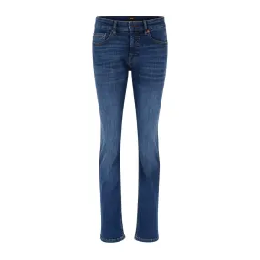 BOSS Delaware Slim Fit Dark Blue Denim Jeans