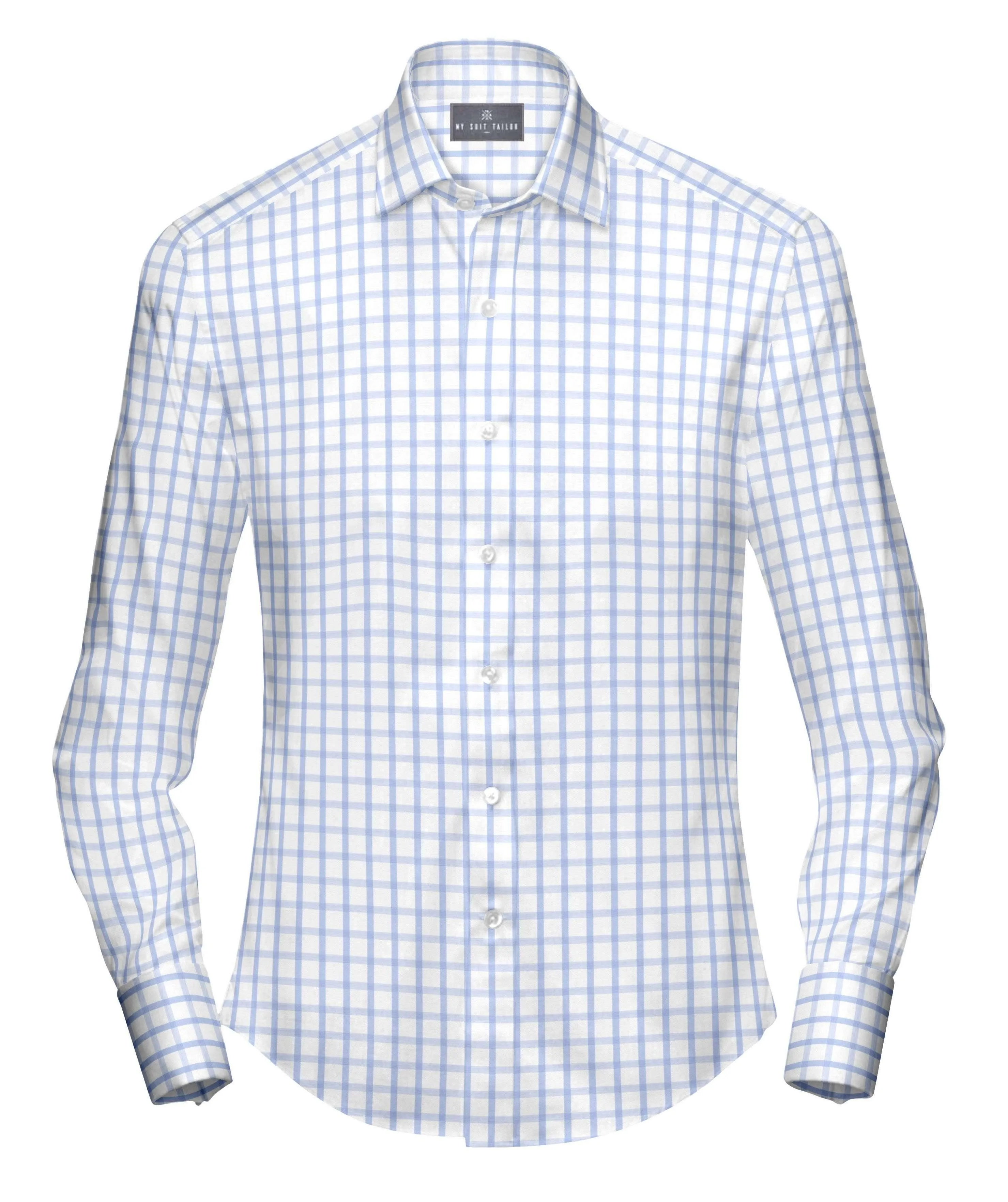 Bronx Blue Check Shirt