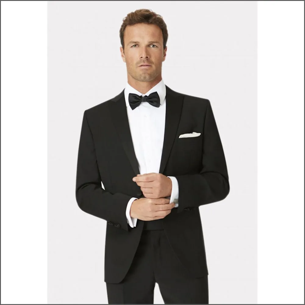 Brook Taverner Sapphire Satin Lapel Dinner Suit--