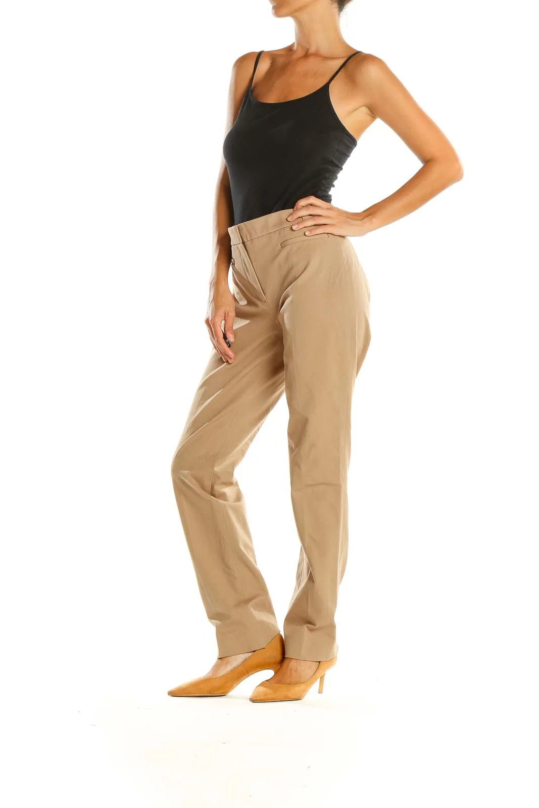 Brown Classic Trousers