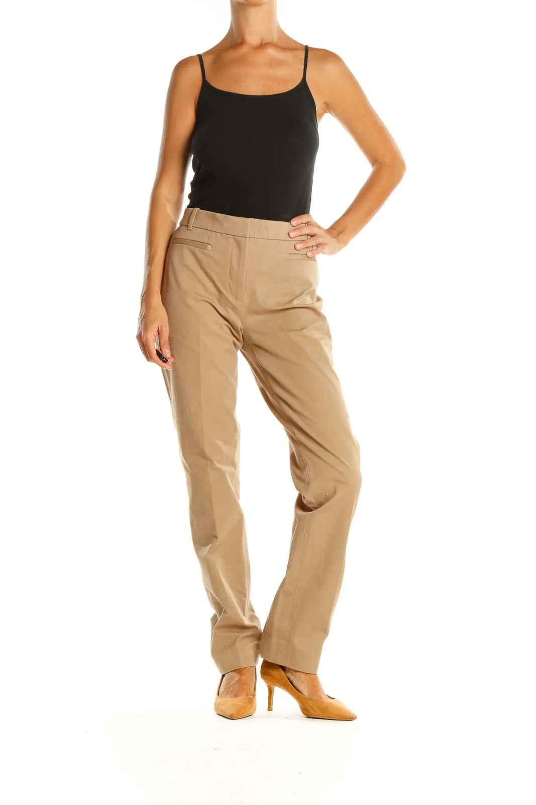 Brown Classic Trousers