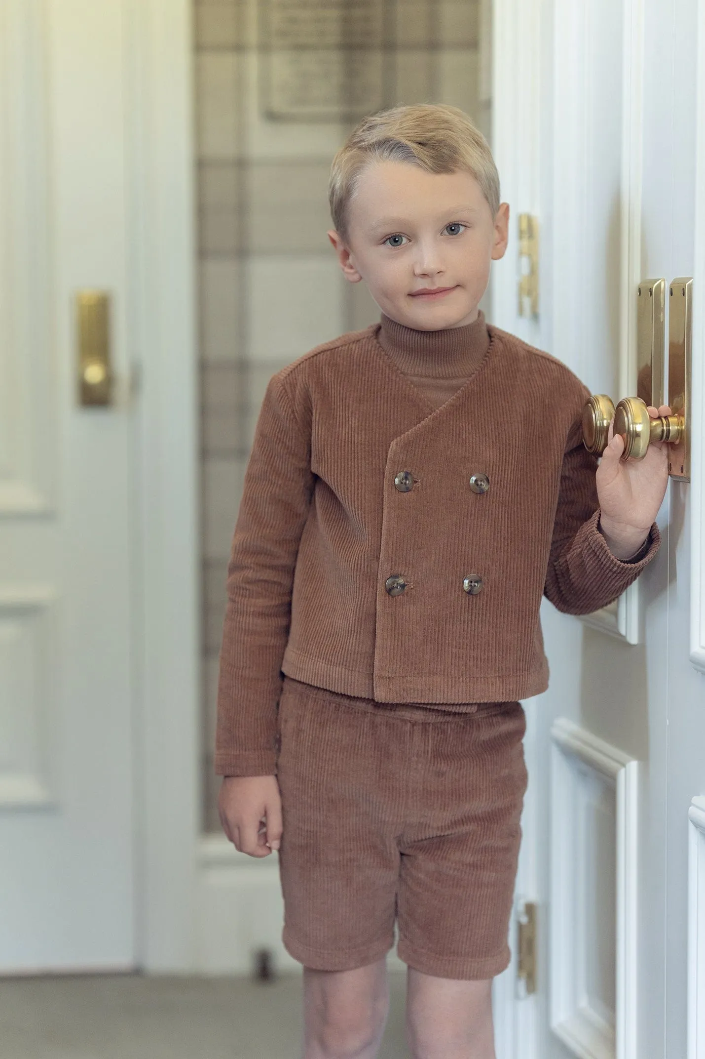 Camel Corduroy Suit