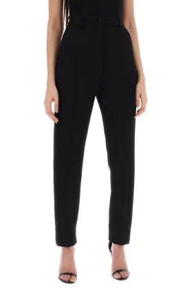 Dolce & gabbana wool gabardine cigarette pants.