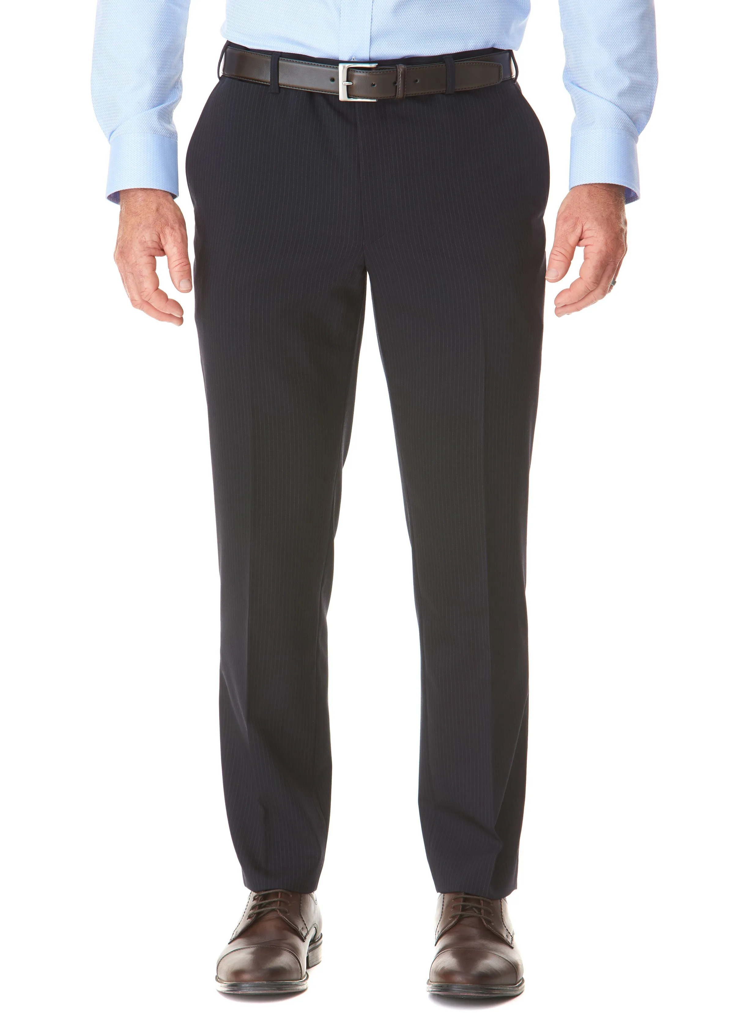 EILDON NAVY PINSTRIPE CONTEMPORARY FIT SUIT