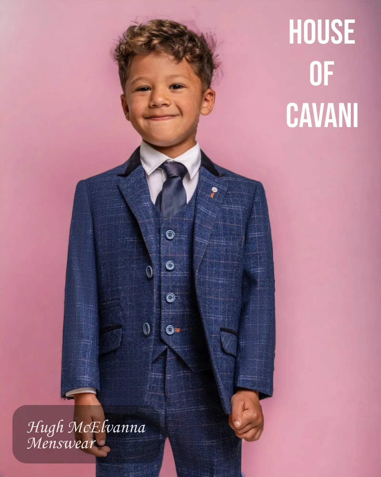 House of Cavani Boys 'KAISER' Fashion 3Pc Fashion Suit