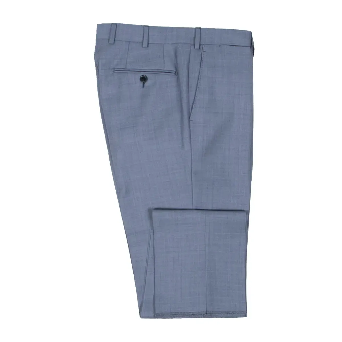 Light Blue 100% Wool Suit