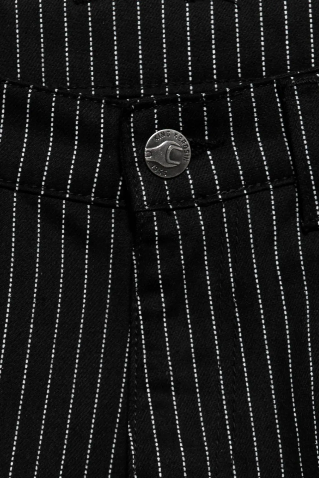 Pinstripe Worker Trousers