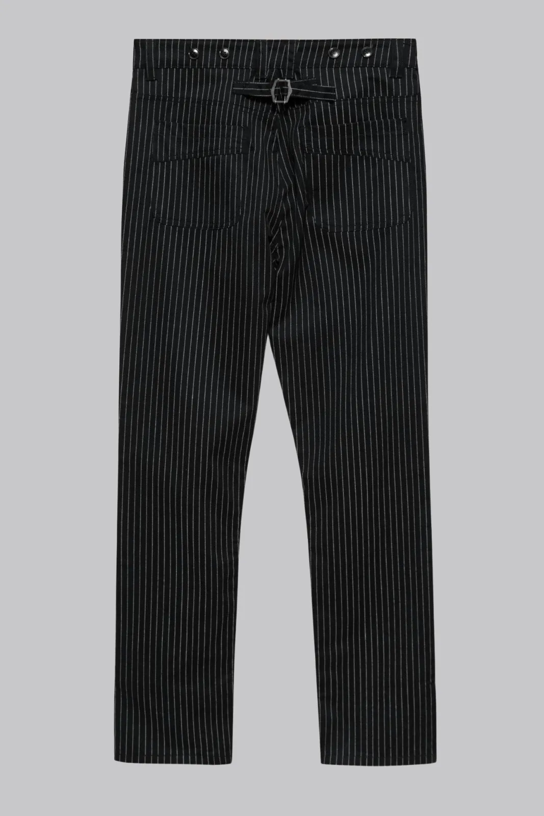 Pinstripe Worker Trousers