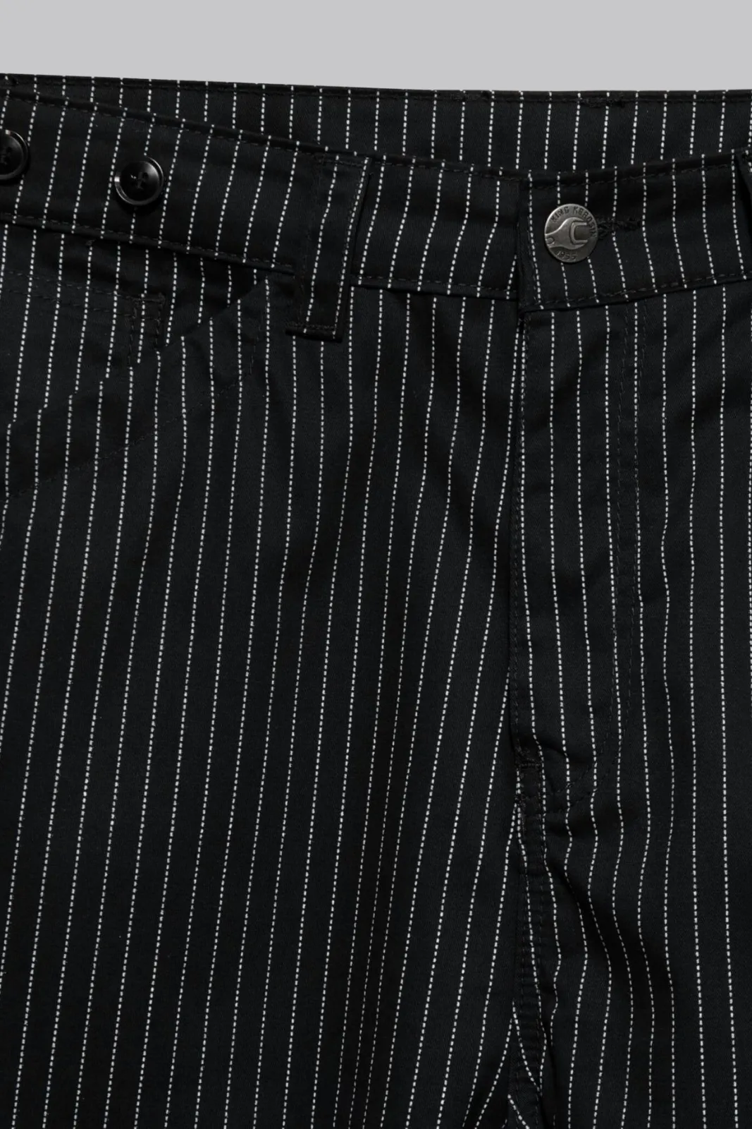 Pinstripe Worker Trousers