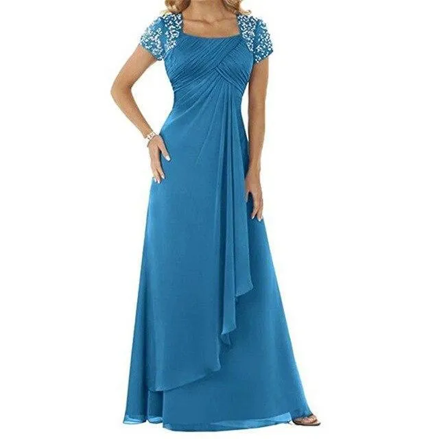 Plus Size Customizable Mother of Bride Dress