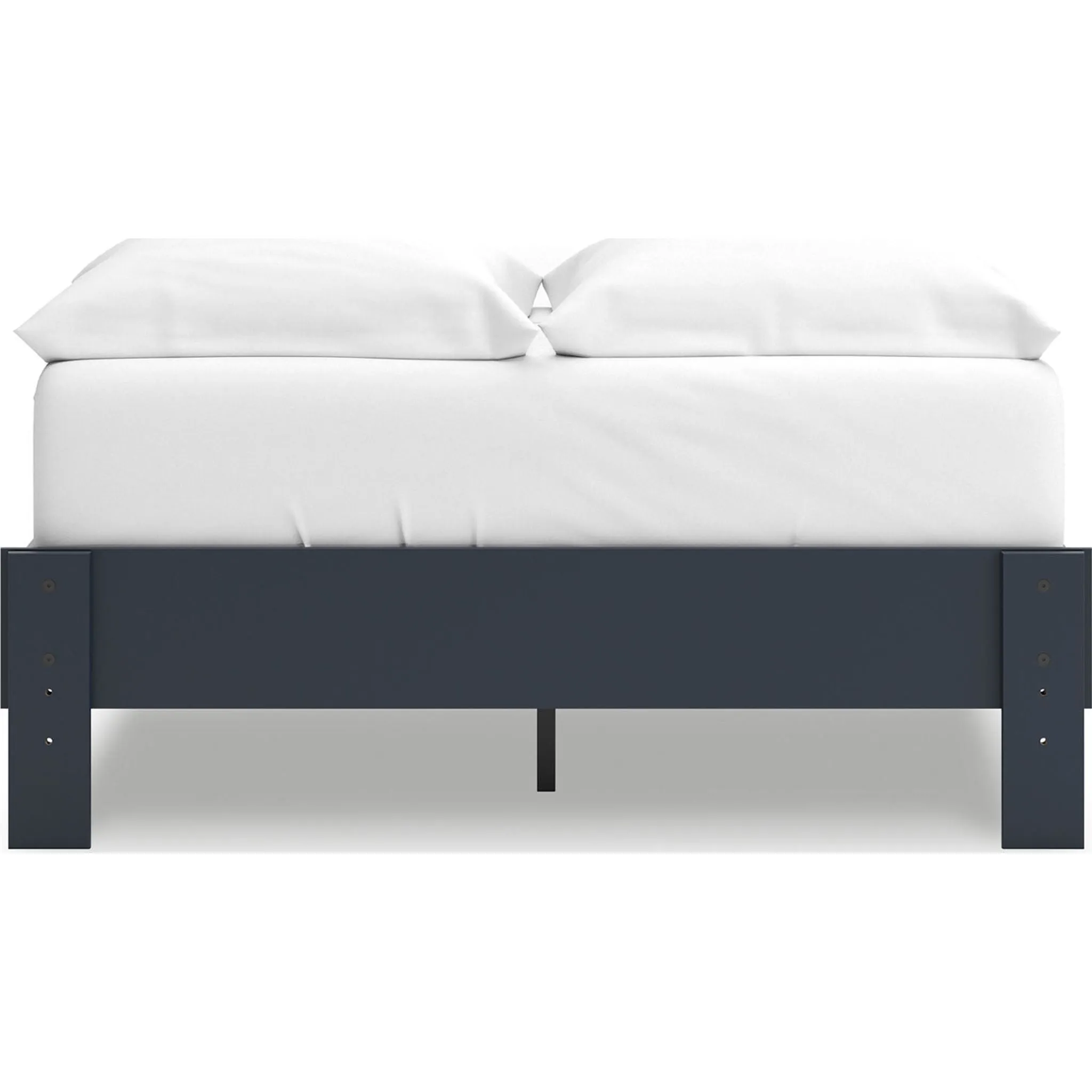 Simmenfort Platform Bed - Navy Blue