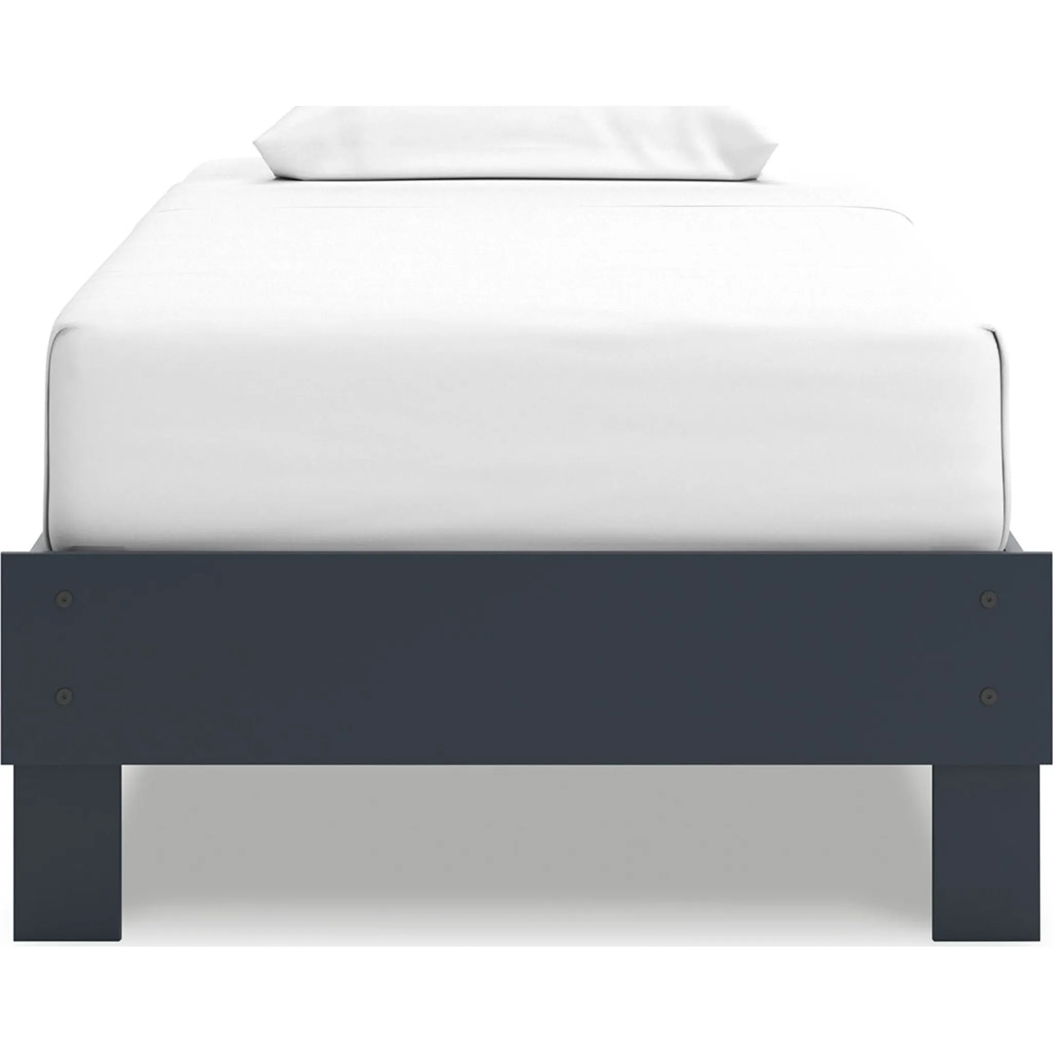 Simmenfort Platform Bed - Navy Blue