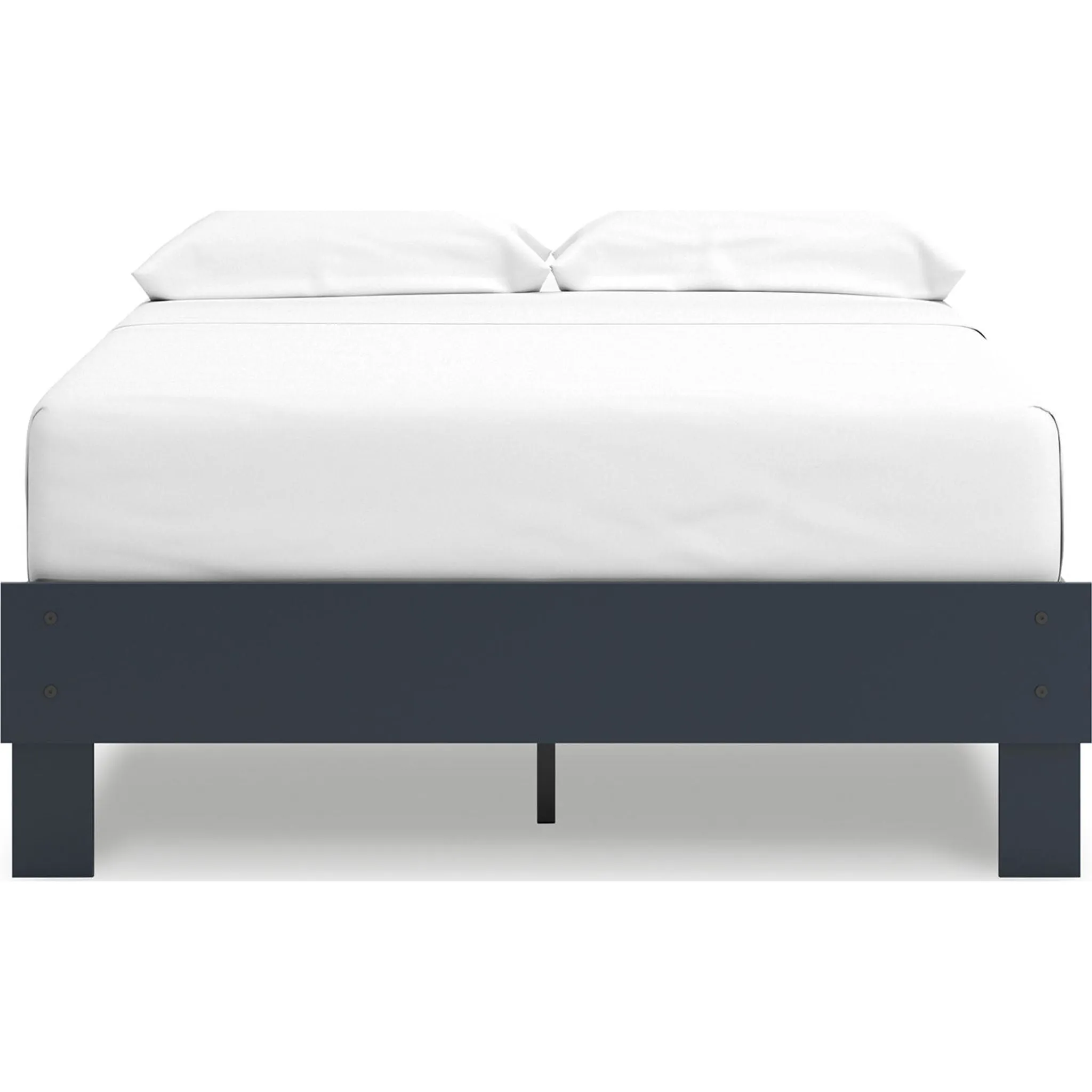 Simmenfort Platform Bed - Navy Blue