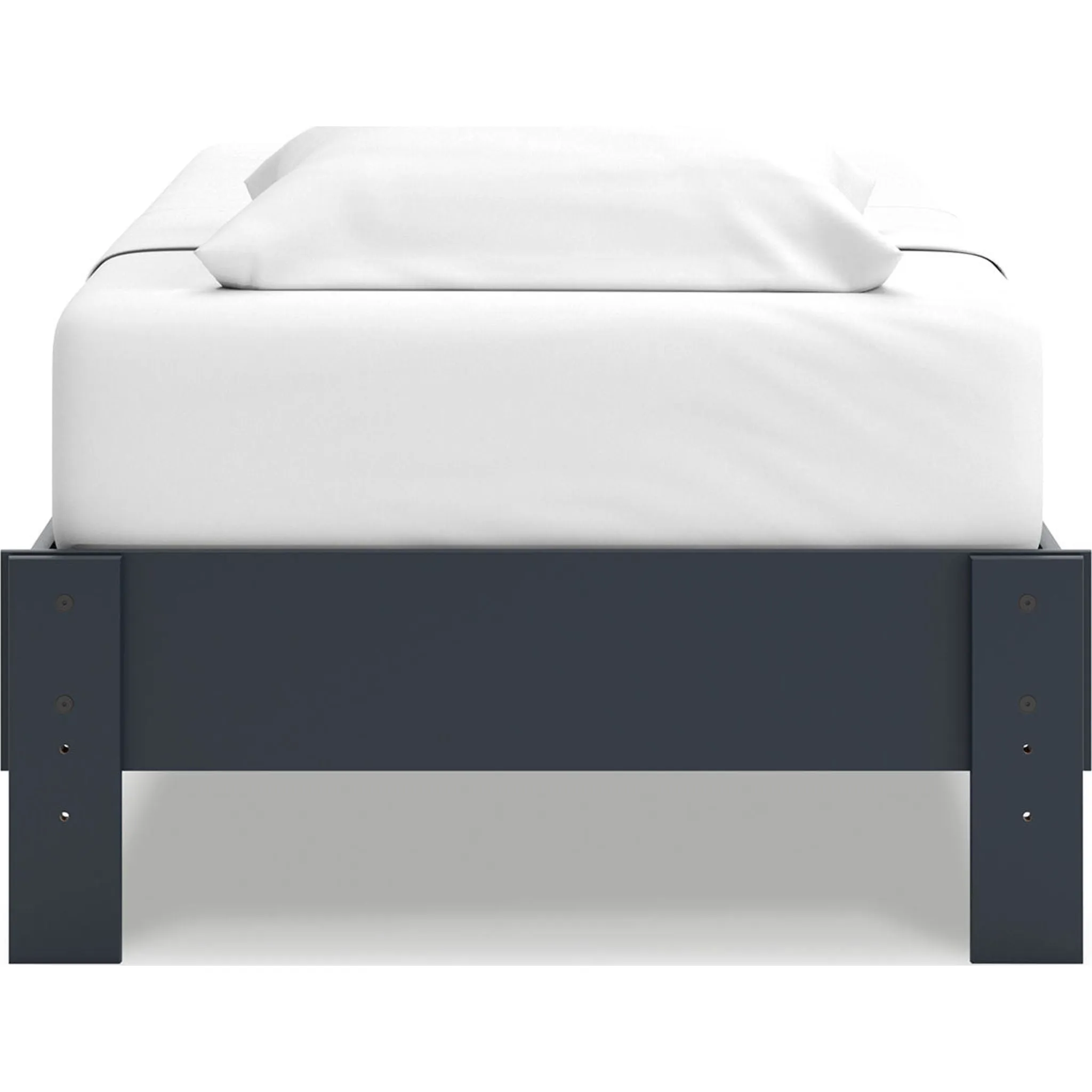 Simmenfort Platform Bed - Navy Blue