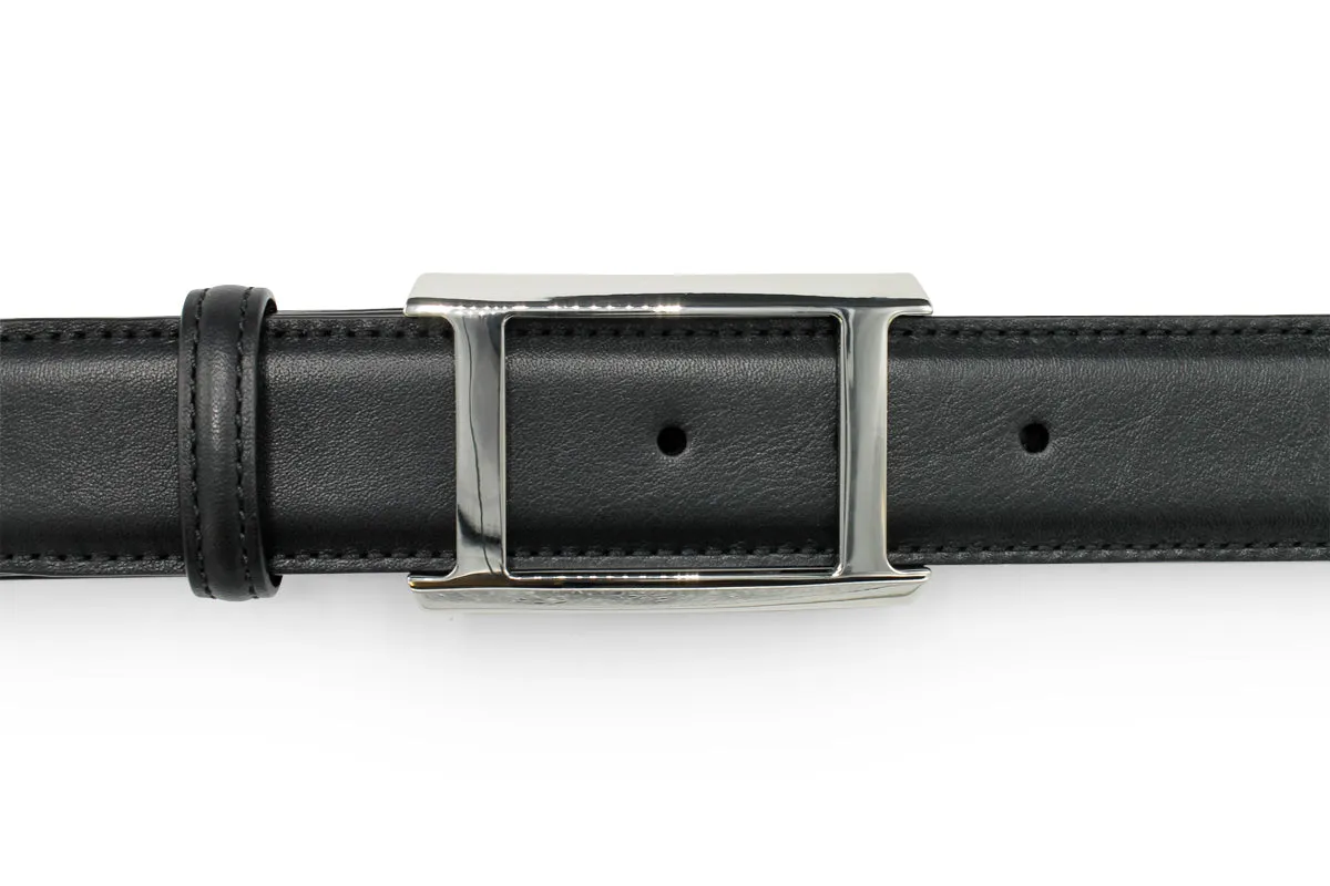 Sleek Open Face Frame Style Buckle 35mm