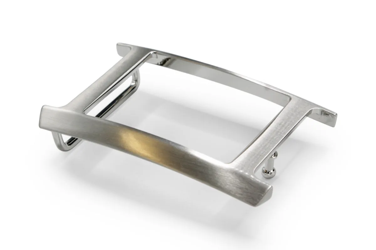 Sleek Open Face Frame Style Buckle 35mm