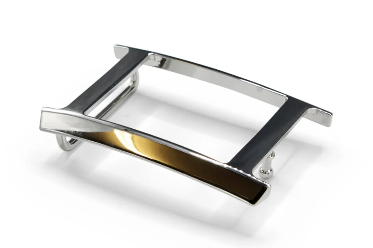 Sleek Open Face Frame Style Buckle 35mm