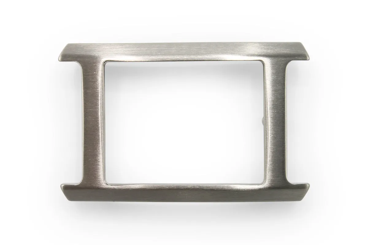 Sleek Open Face Frame Style Buckle 35mm