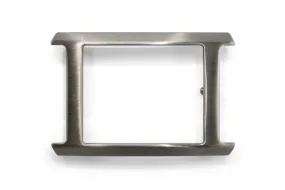 Sleek Open Face Frame Style Buckle 40mm