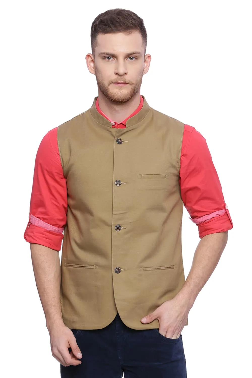 Slim Fit Bandhgala Jacket