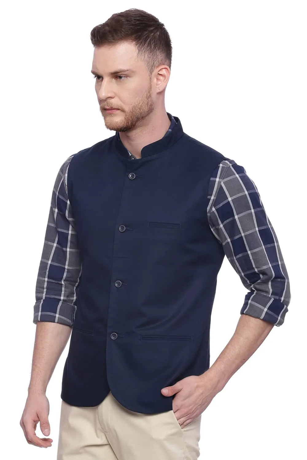 Slim Fit Bandhgala Jacket