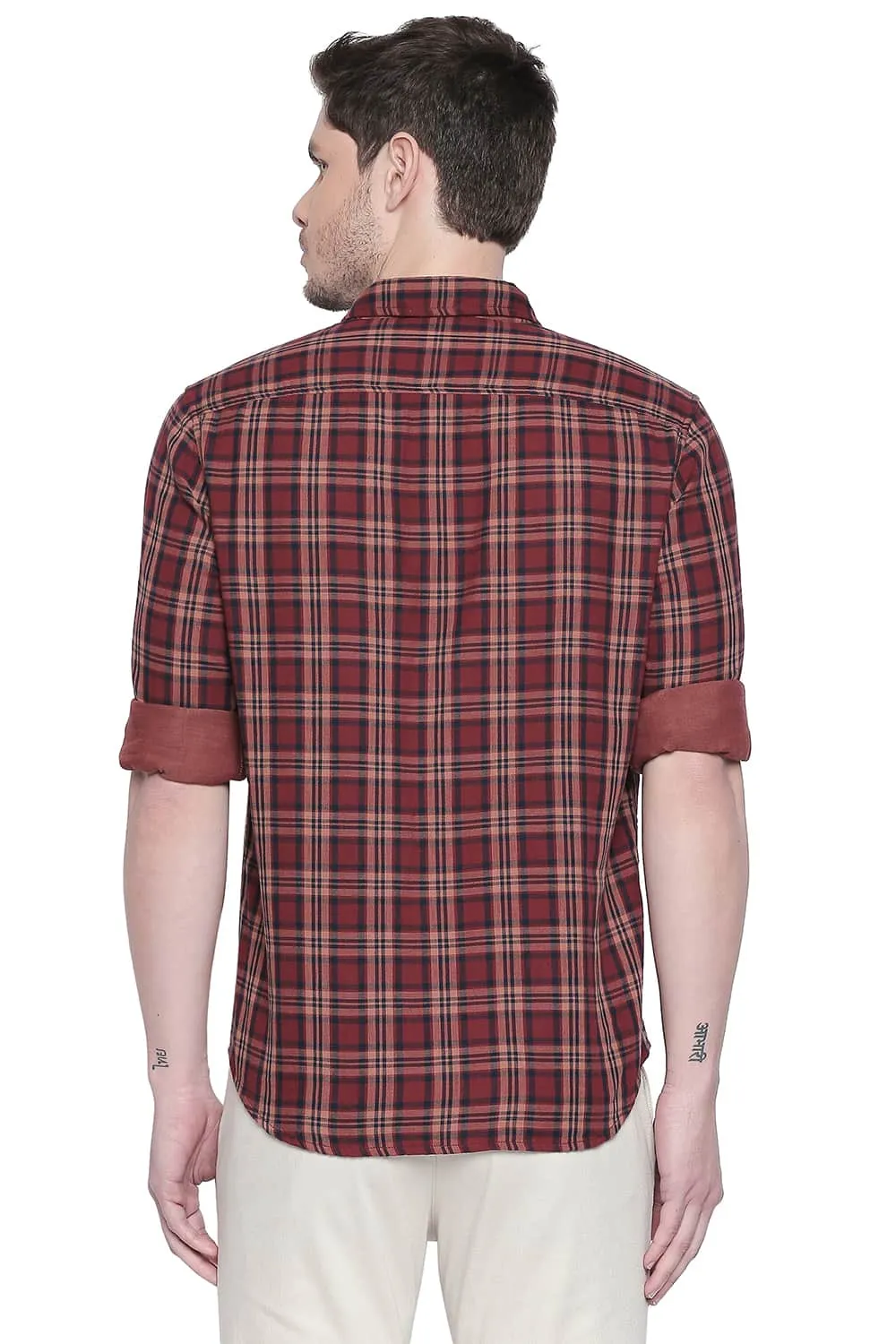 Slim Fit Reversible Shirt