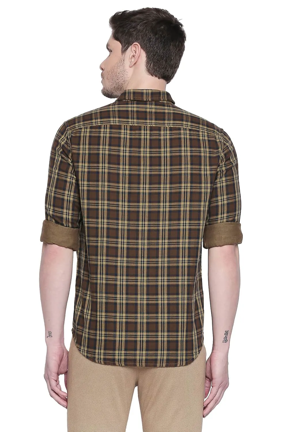 Slim Fit Reversible Shirt