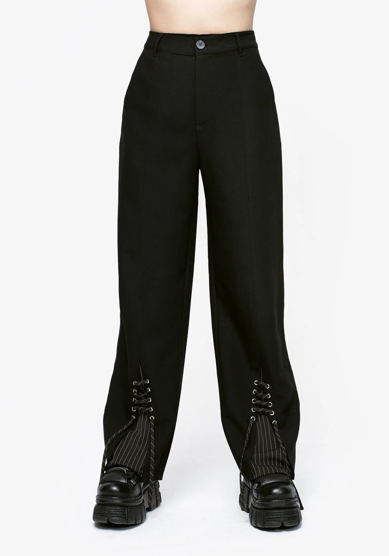 Split Lace Trousers