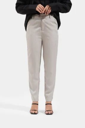 Striped Slim Fit Trousers