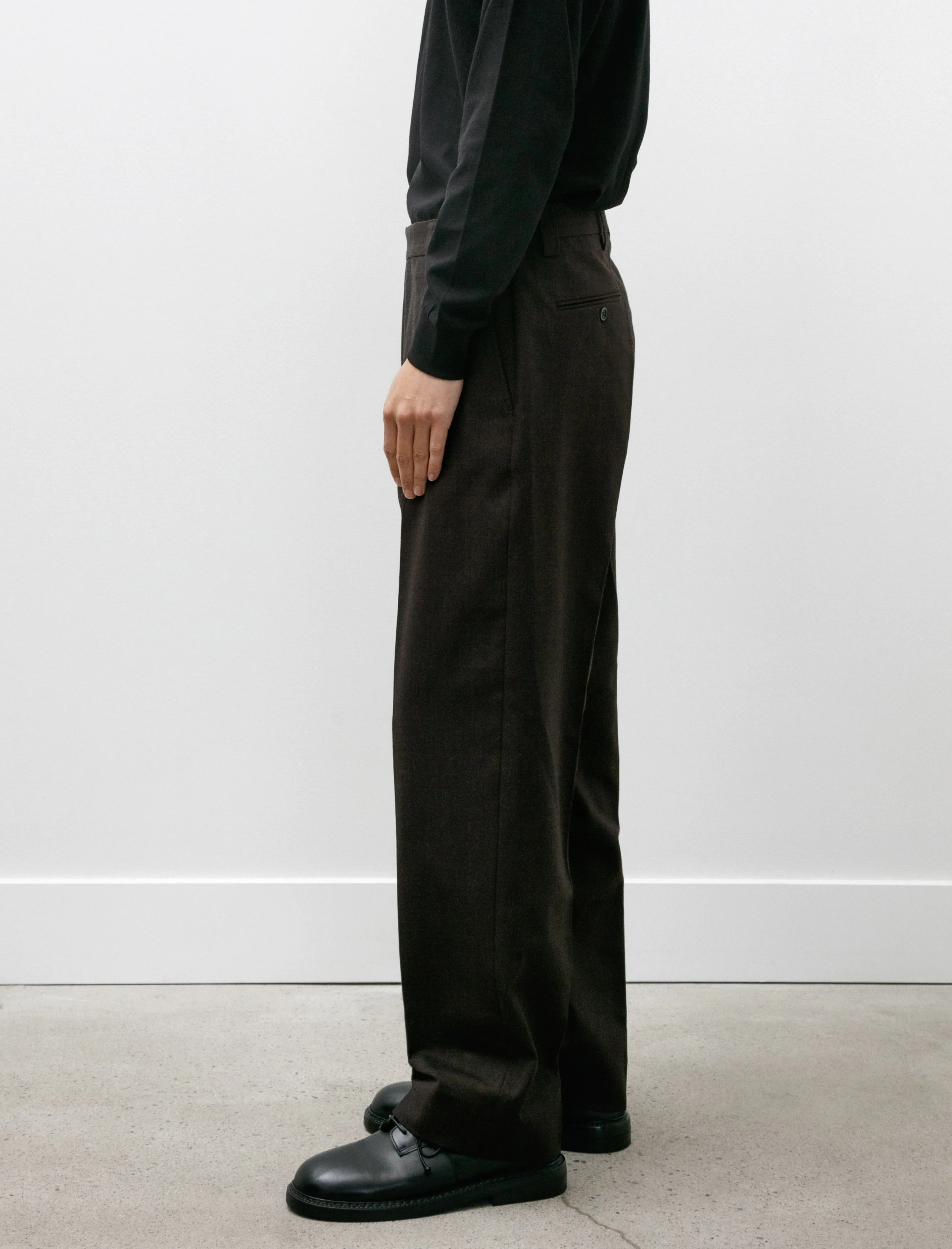 Study Trousers Deep Brown