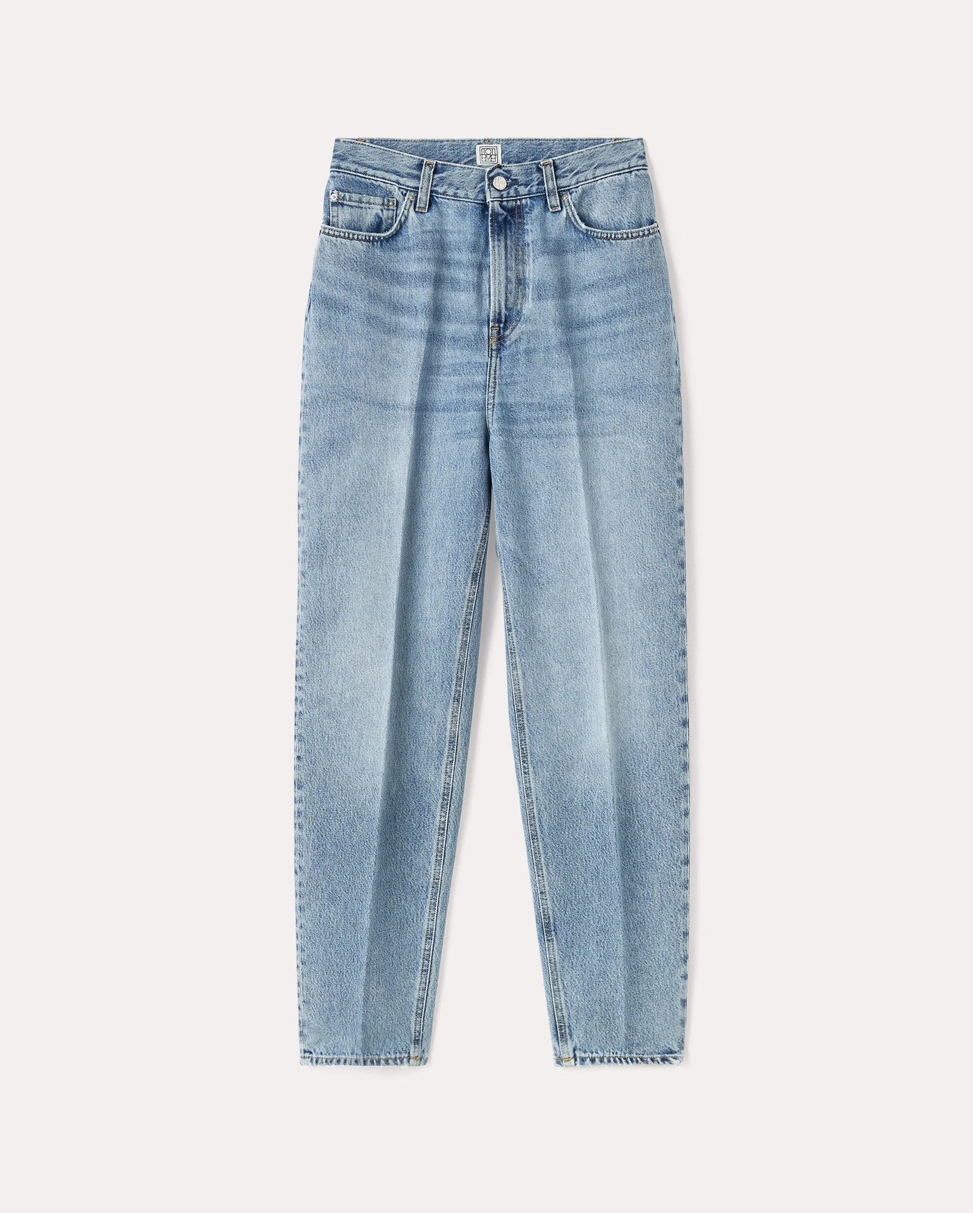 TAPERED LEG DENIM / WORN BLUE