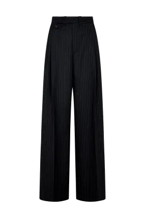 The Pinstripe Wide Leg Trouser