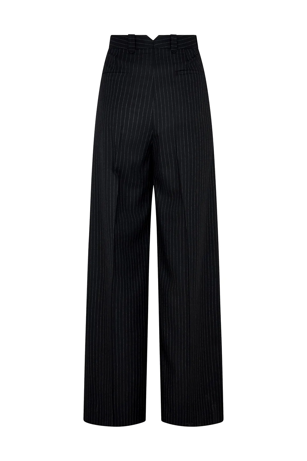 The Pinstripe Wide Leg Trouser