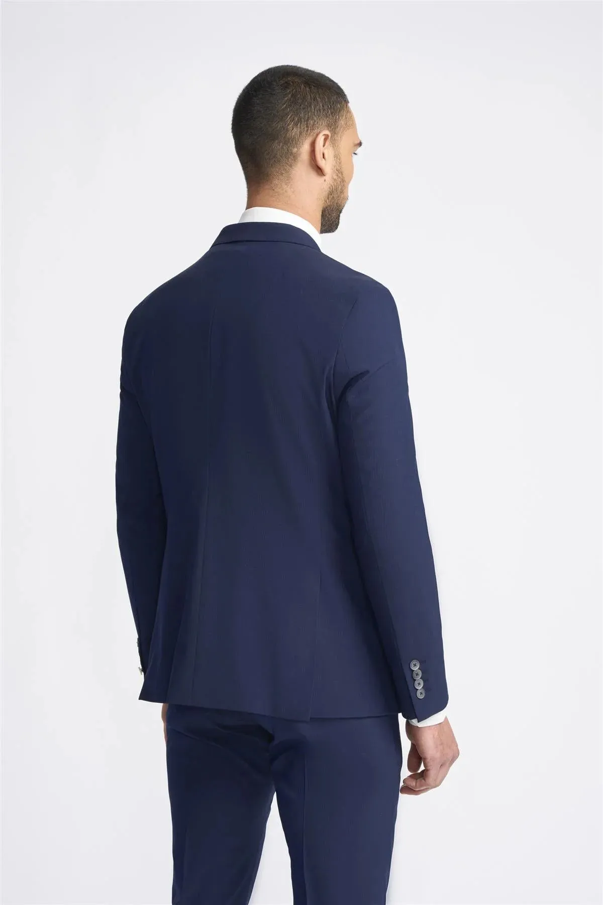 Victorious Double Breasted Navy Two Piece Suit