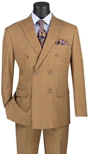 Vinci Men Suit MDW-1-Camel