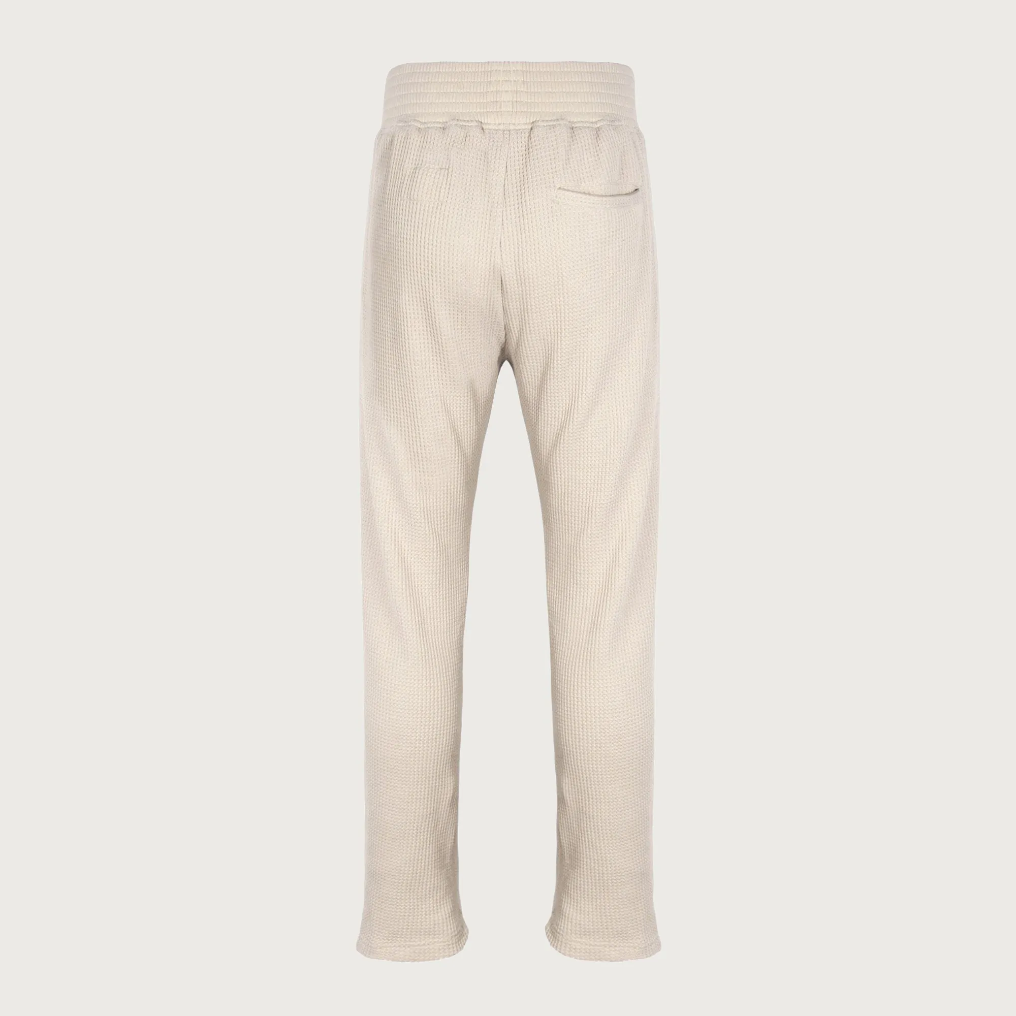 Waffle Creased Pants Khaki