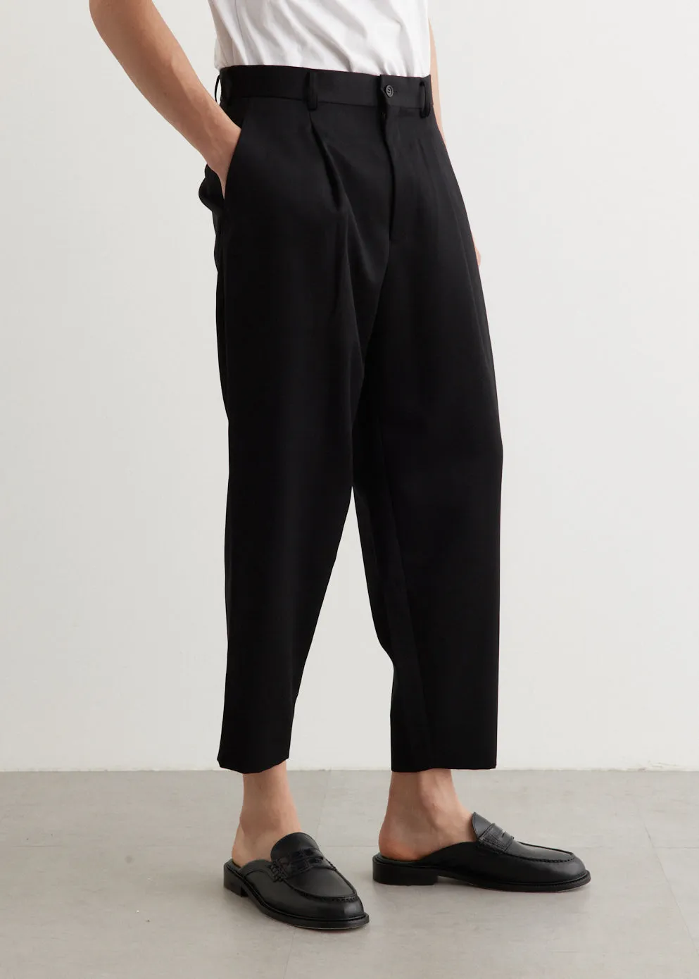 Wool Serge Trousers