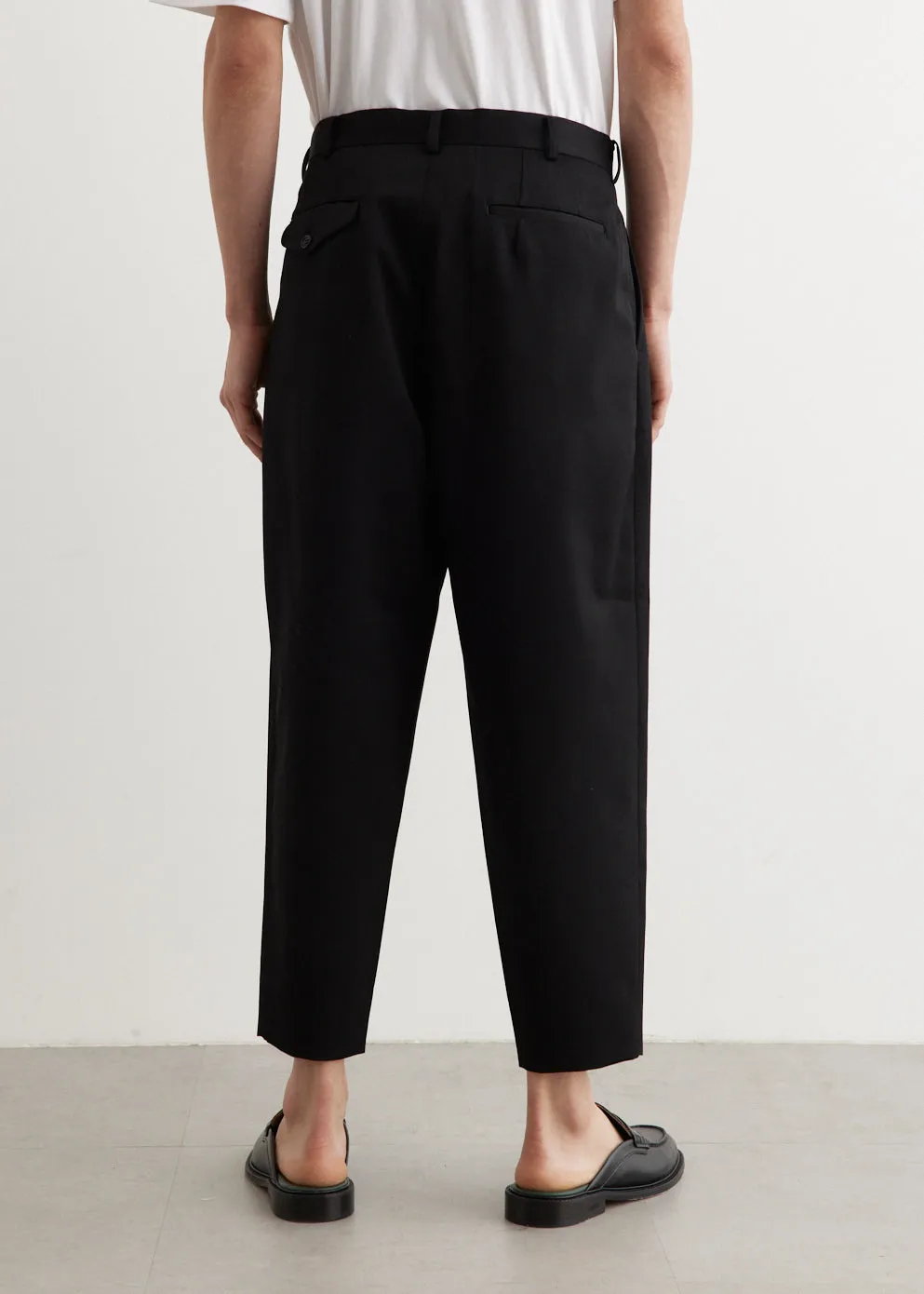 Wool Serge Trousers